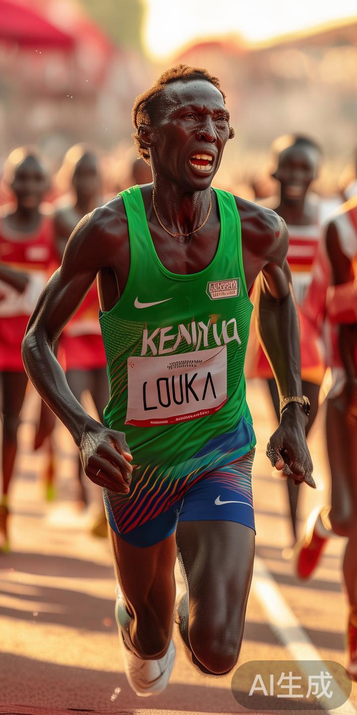 例如，2020东京奥运会男子马拉松比赛中，来自肯尼