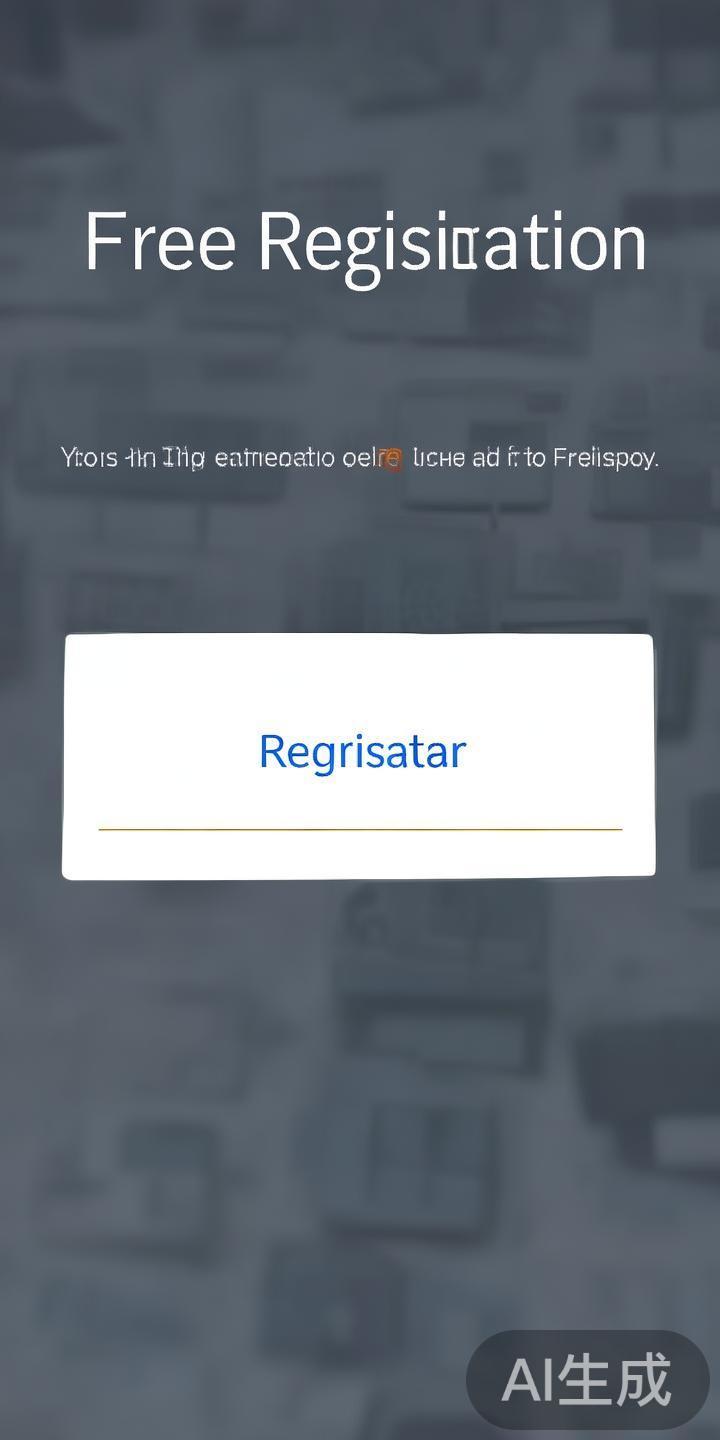 在网站首页，通常在页面右上角，会有“注册”或“免费